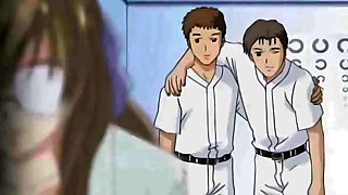 Hot blonde anime teen getting rammed