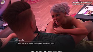 Young Babe with a Perfect Body Gets Her Tight Pussy Fucked and Creampied by a Big Cock - Taboo University(steam Game) - #7