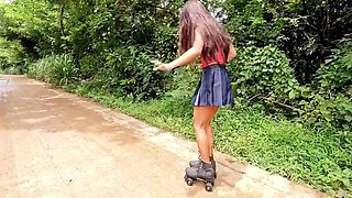 Naughty Rollerskater